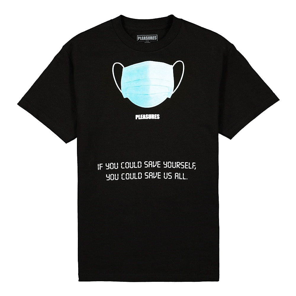 Pleasures Save Yourself T-Shirt P20SP034 | OVERKILL