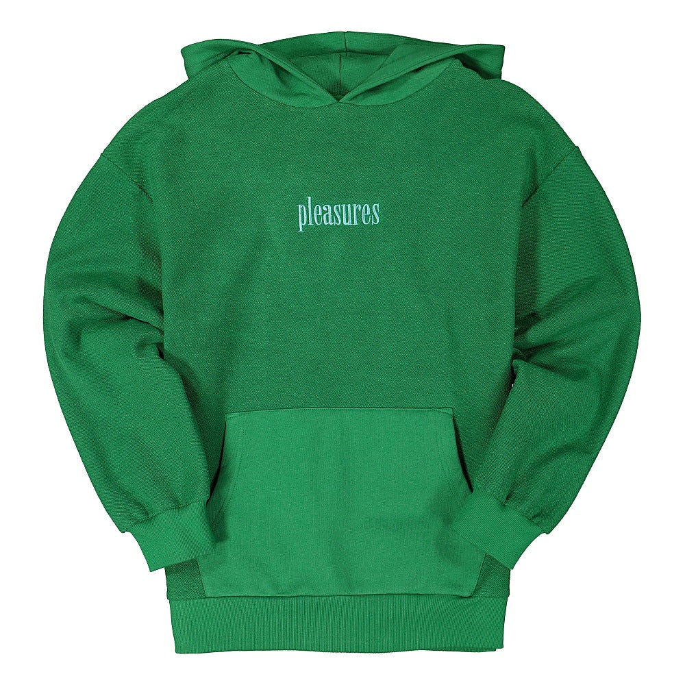 Pleasures Logic Reverse Terry Hoodie Green Hoodies P20SU014 | Overkill