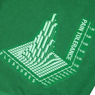 Pleasures Logic Reverse Terry Hoodie Green Hoodies Detail view 1 | Overkill