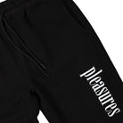 Pleasures Logic Reverse Terry Sweatpants Black Sweat & Track Pants Close-up | Overkill