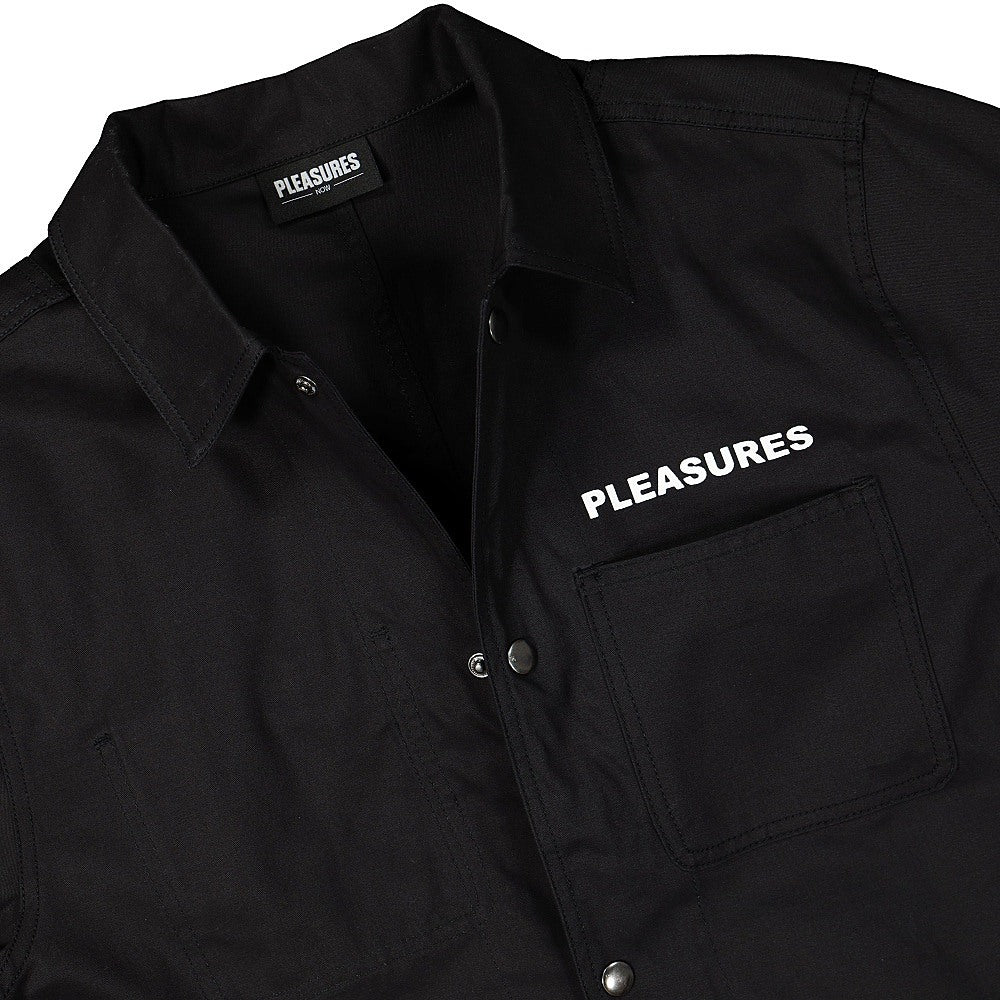 Pleasures BDU Lightweight Jacket Black Jackets Material | Overkill