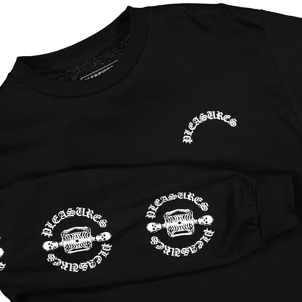 Pleasures Ritual Long Sleeve Shirt Black Shirts Close-up | Overkill