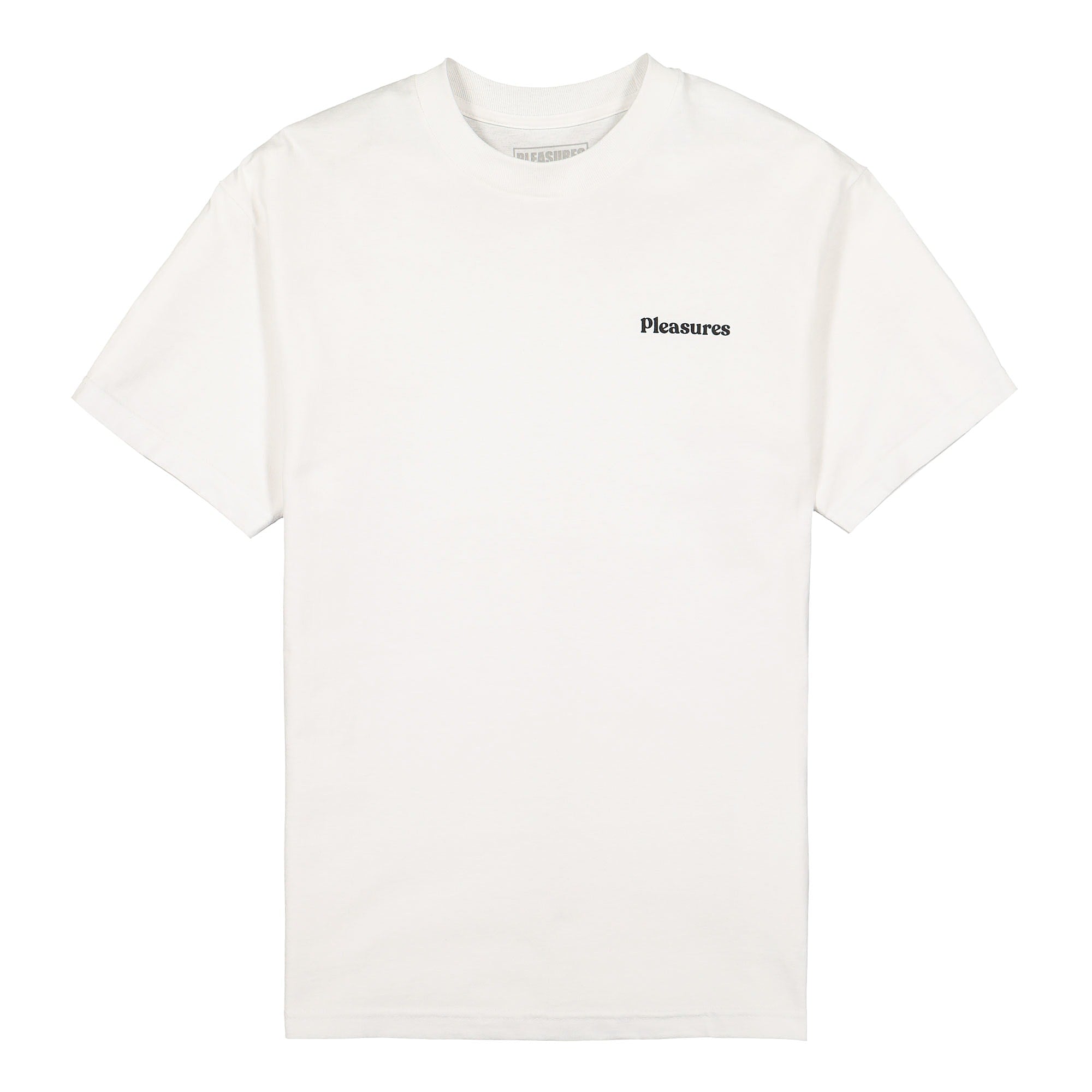 Pleasures Touch T-Shirt White T-Shirts P20SU039 | Overkill
