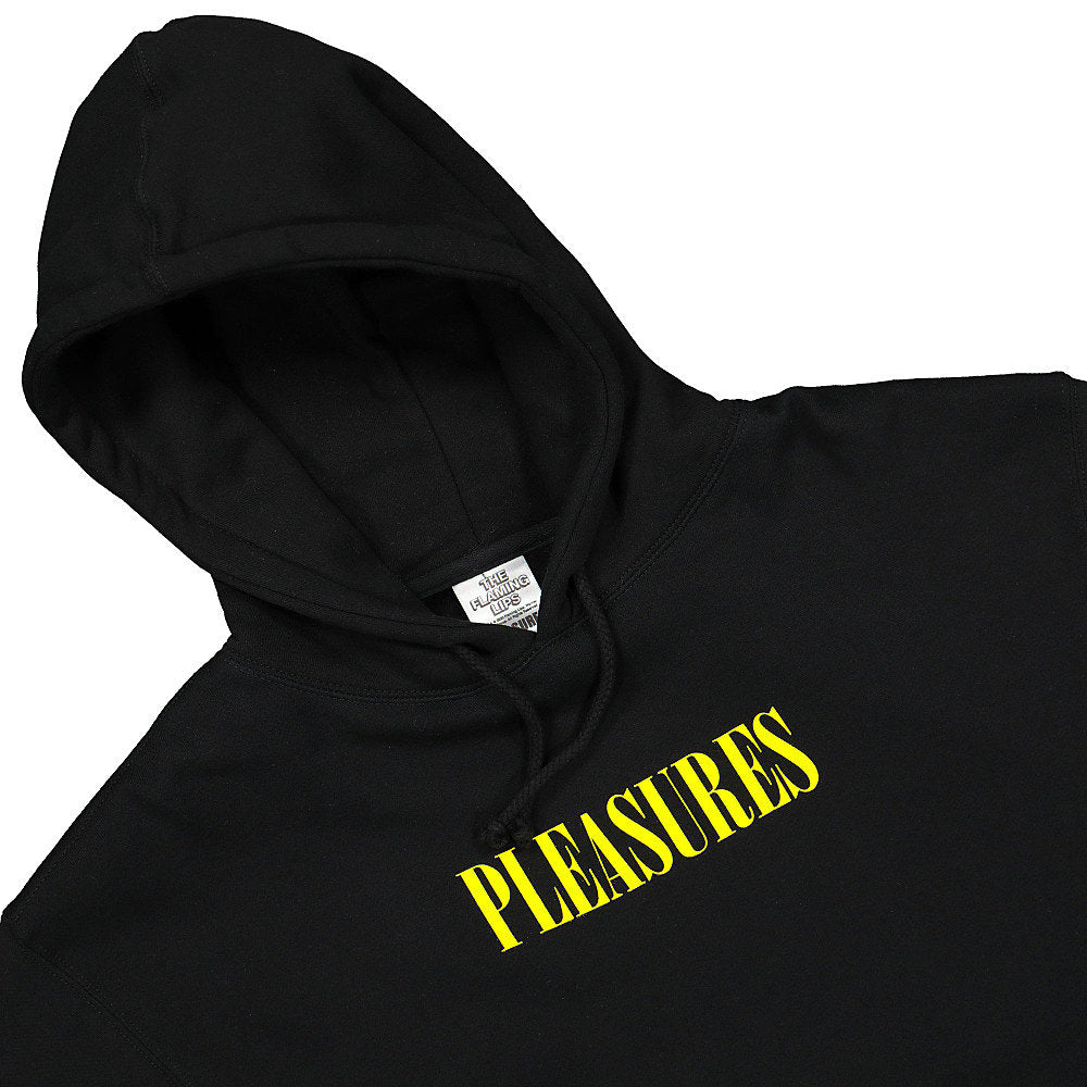Pleasures Drugs Help Hoody Black Hoodies Close-up | Overkill