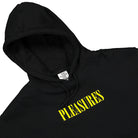 Pleasures Drugs Help Hoody Black Hoodies Close-up | Overkill