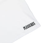 Pleasures Cut Here Heavy Weight Shirt White T-Shirts Detailfoto | Overkill