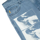 Pleasures Swallow Denim Jeans Indigo Jeans Detailfoto | Overkill