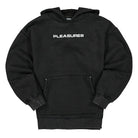 Pleasures Burnout Dyed Hoody Black Hoodies P20W021 | Overkill