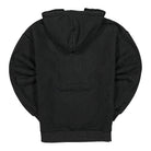 Pleasures Burnout Dyed Hoody Black Hoodies Material | Overkill