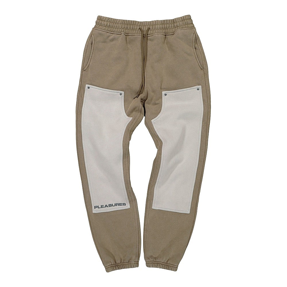 Pleasures Burnout Dyed Sweatpant Olive Sweat & Track Pants P20W022 | Overkill