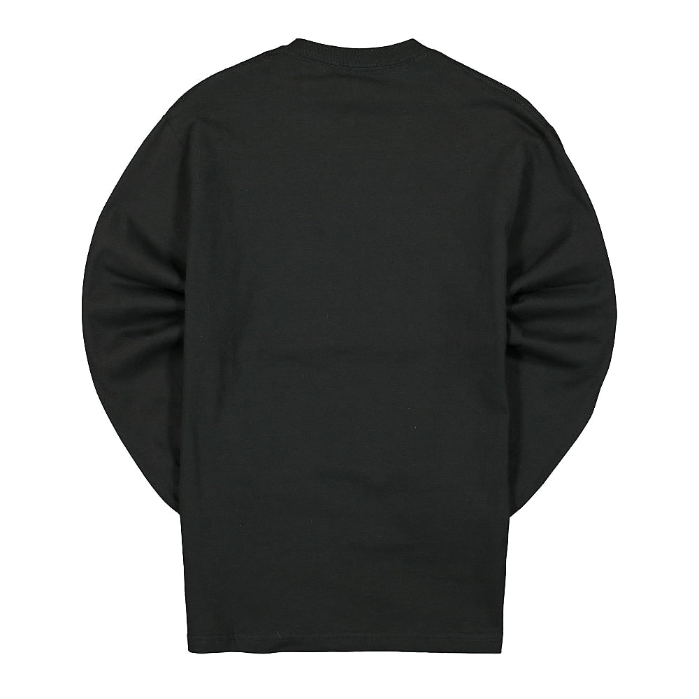 Pleasures One Night Long Sleeve Shirt Black Shirts Material | Overkill