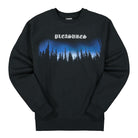 Pleasures Forest Premium Crewneck Sweater Black Sweatshirts P20W039 | Overkill