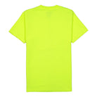 Pleasures Razor Logo T-Shirt Safety Green T-Shirts Material | Overkill