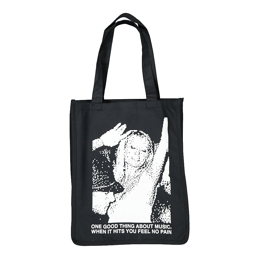 Pleasures One Night Tote Bag Black Tote Bags & Shoppers P20W056 | Overkill