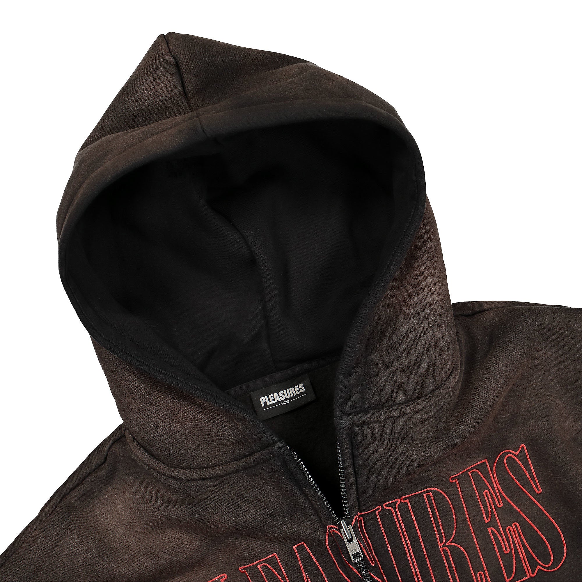 Pleasures Gospel Zip Hoody Black Shirts Close-up | Overkill