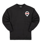 Pleasures Language Crewneck Black Sweatshirts P21F025 | Overkill