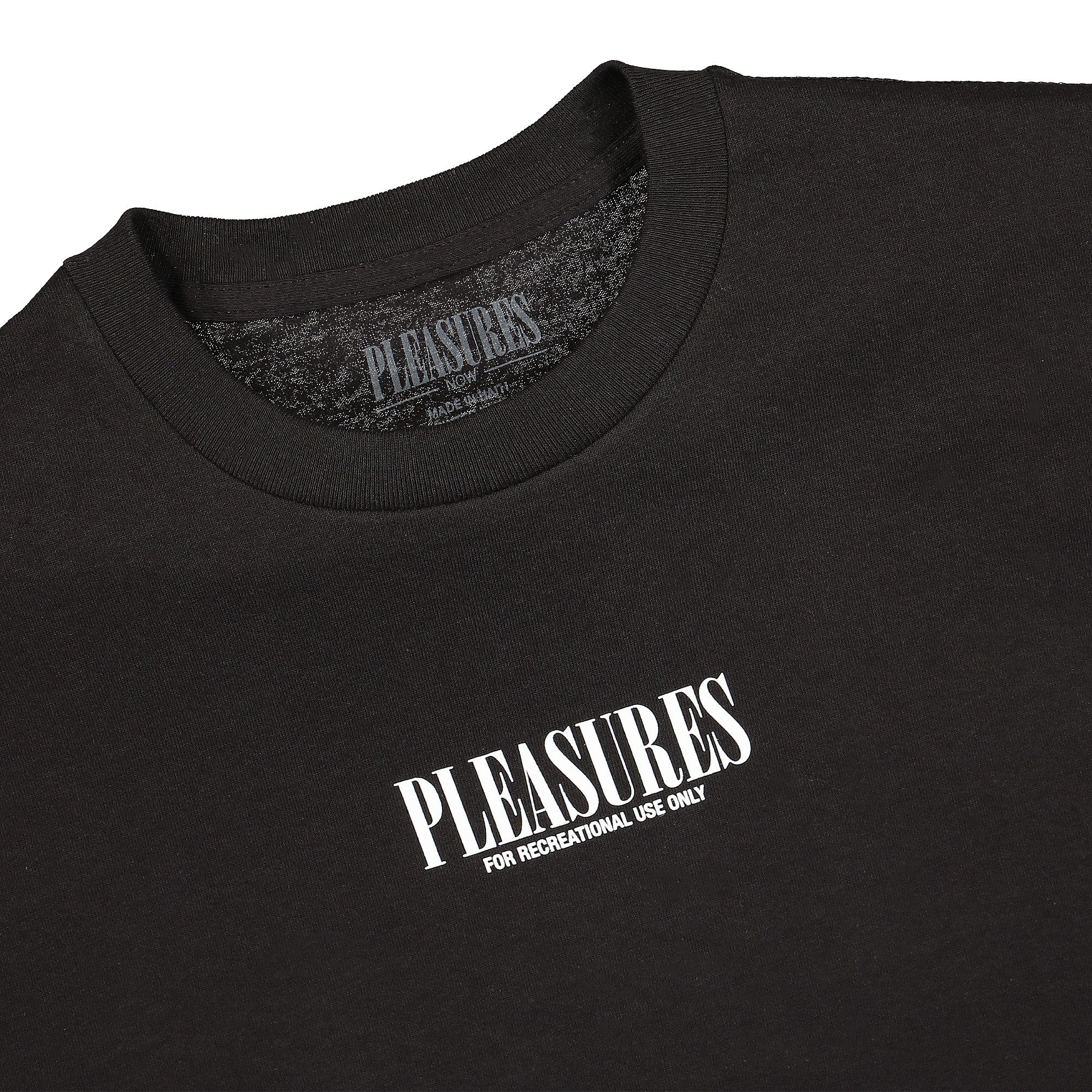 Pleasures Trip T-Shirt Black T-Shirts Close-up | Overkill