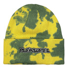 Pleasures Backbone Dyed Beanie Yellow Beanies P21F063 | Overkill