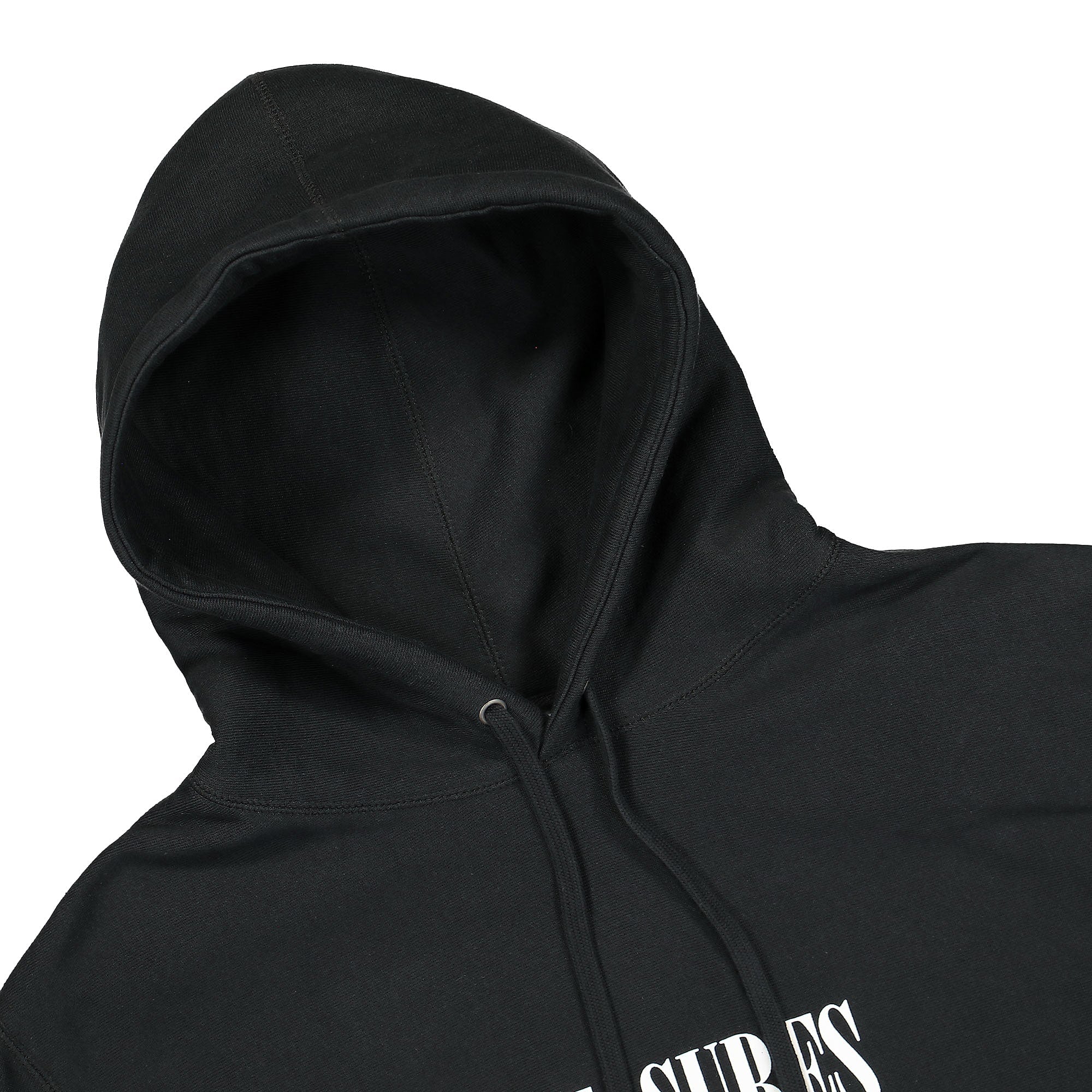 Pleasures Technique Premium Hoodie Black Hoodies Material | Overkill