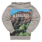 Pleasures Pleasurewood Studded Hoody Silver Hoodies P21SP009 | Overkill