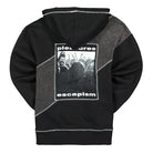 Pleasures Collapse Hoody Black Hoodies Close-up | Overkill