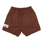 Pleasures Electric Active Shorts Maroon Shorts Material | Overkill