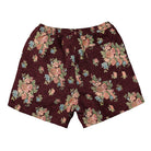 Pleasures Dejavu Woven Floral Shorts Maroon Shorts Material | Overkill