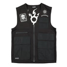 Pleasures Strike Vest Black Vests P21SP023 | Overkill