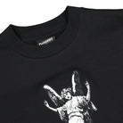 Pleasures Fetish Heavyweight T-Shirt Black T-Shirts Close-up | Overkill