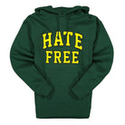 Pleasures Hate Free Hoody Forest Green Hoodies P21SP043 | Overkill