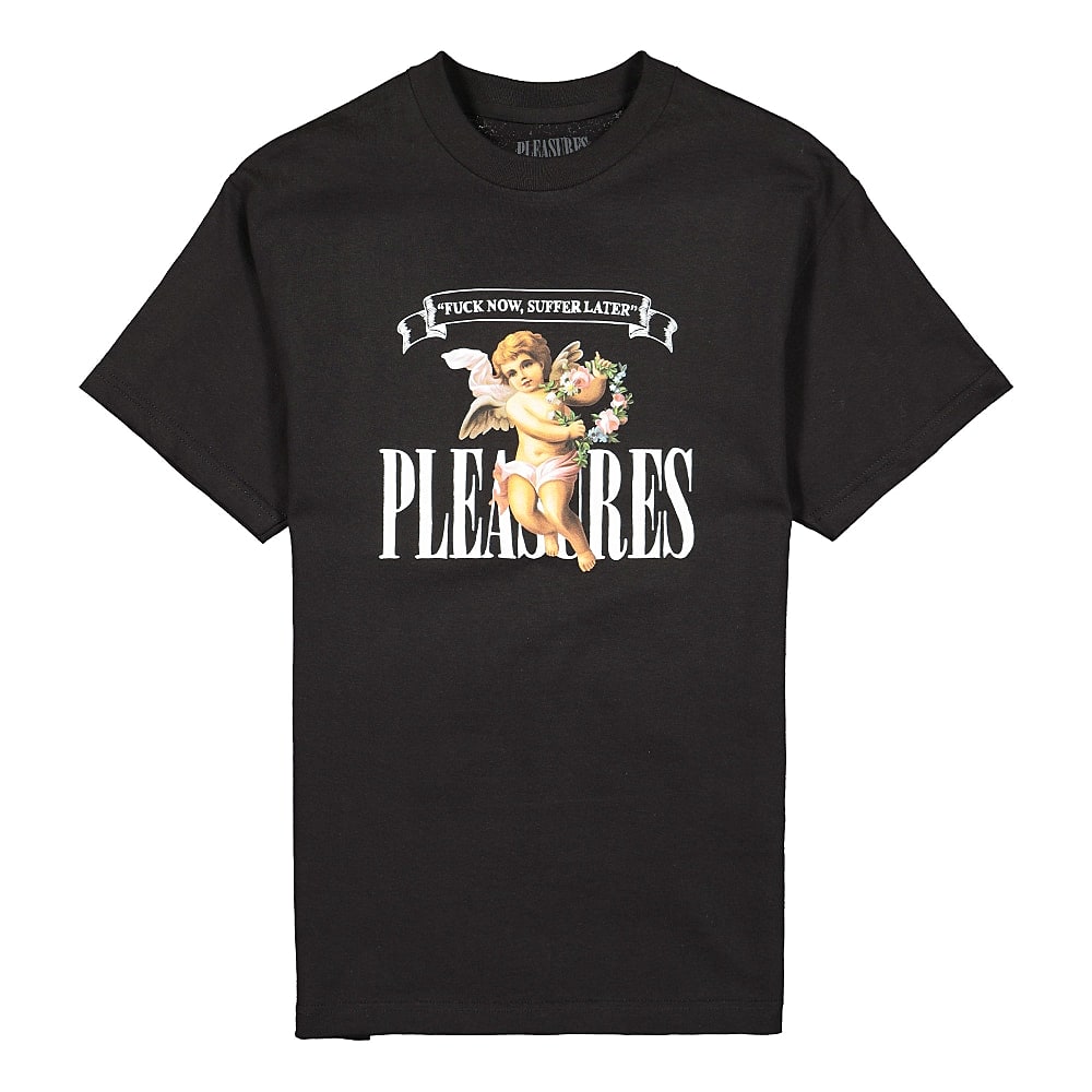Pleasures Suffer T-Shirt Black T-Shirts P21SP045B | Overkill