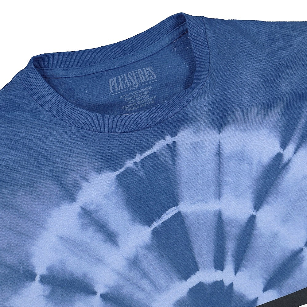Pleasures Surrealism Tye Dye Shirt Blue Shirts Close-up | Overkill