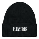 Pleasures Balance Logo Beanie Black Beanies P21SP061 | Overkill