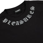 Pleasures Memento Heavyweight Shirt Black T-Shirts Close-up | Overkill