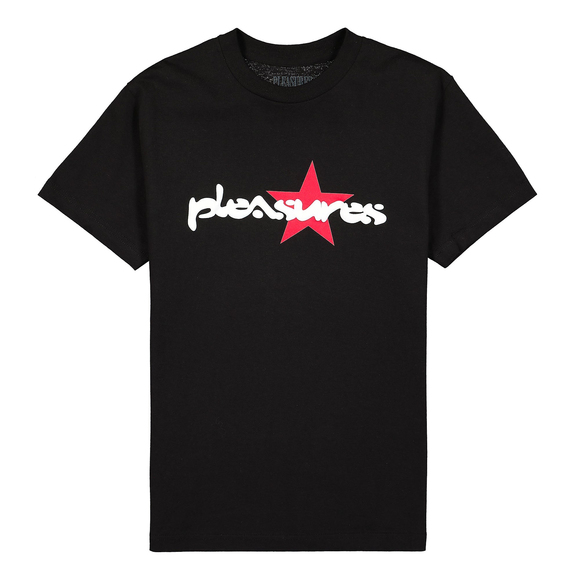 Pleasures Vibration T-Shirt Black T-Shirts P21SU040 | Overkill