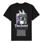 Pleasures Techno T-Shirt Black T-Shirts Material | Overkill