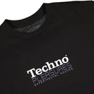 Pleasures Techno T-Shirt Black T-Shirts Close-up | Overkill