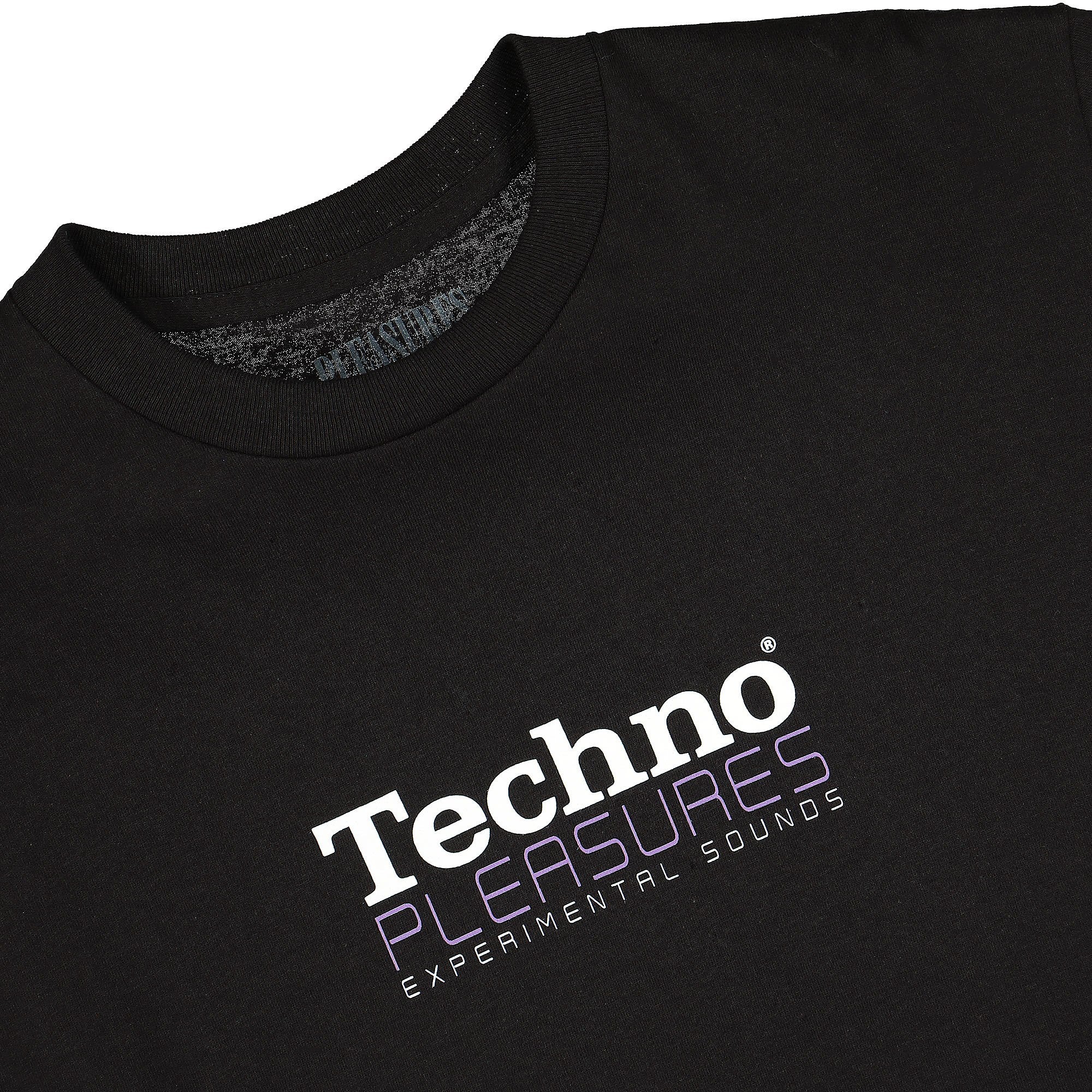 Pleasures Techno T-Shirt Black T-Shirts Close-up | Overkill