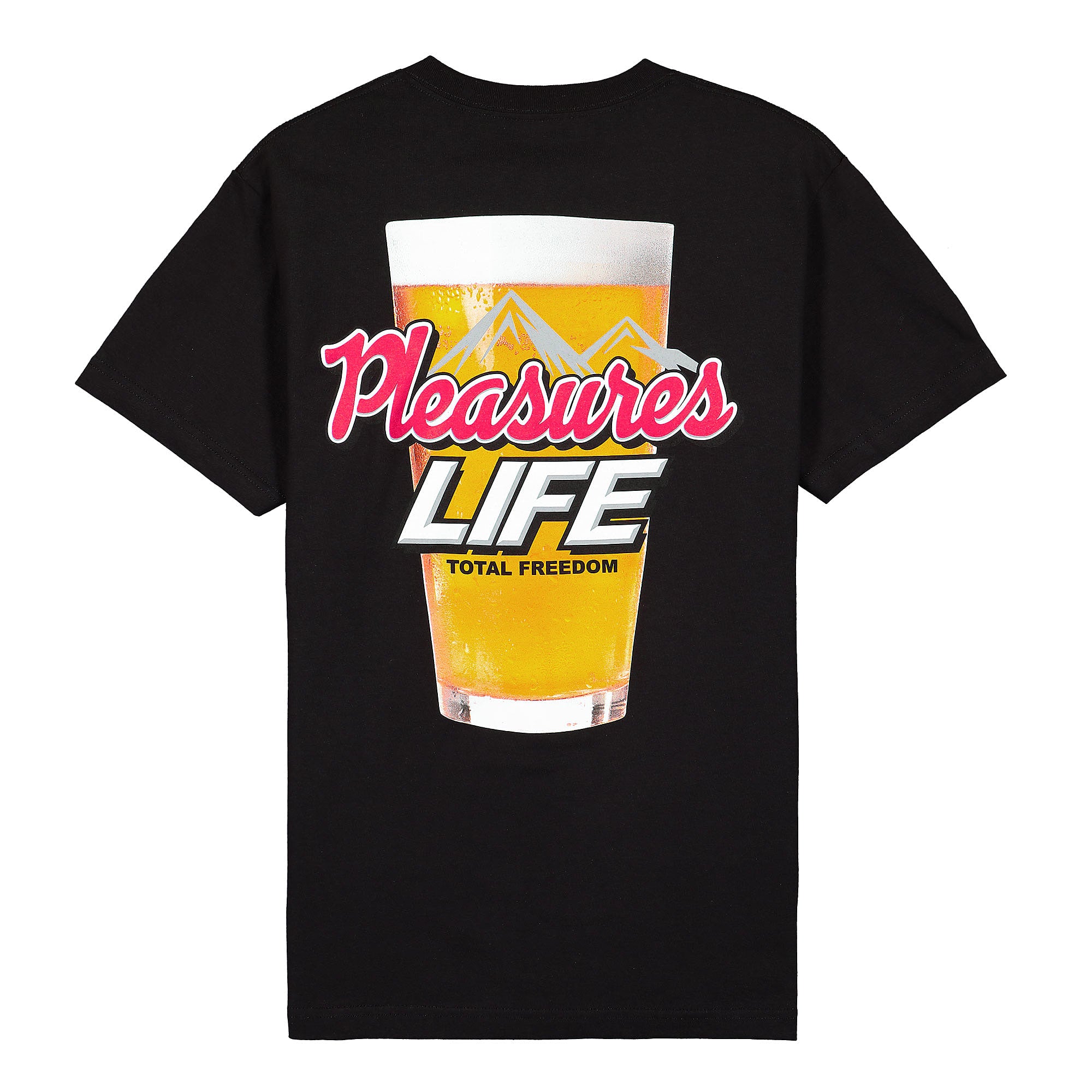 Pleasures Refresh T-Shirt Black T-Shirts Material | Overkill