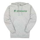 Pleasures Communication Hoody Heather Grey Hoodies P21SU059 | Overkill