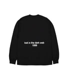 Pleasures Corkscrew Long Sleeve Black Sweatshirts Close-up | Overkill