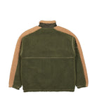 Pleasures Rewind Quarter Zip Green Sweatshirts Material | Overkill