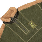 Pleasures Rewind Quarter Zip Green Sweatshirts Detailfoto | Overkill