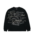 Pleasures Shatter Long Sleeve Shirt Black Longsleeves P22F022 | Overkill
