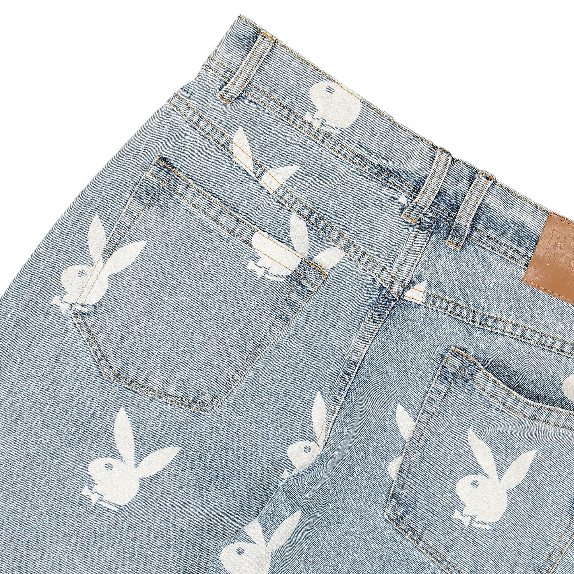 Pleasures Playboy x Pleasures Scatter Denim P22PB033 | OVERKILL