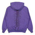 Pleasures Crawler Hoodie Purple Hoodies Close-up | Overkill