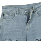 Pleasures Crawler Denim Pant Blue Jeans Detailfoto | Overkill