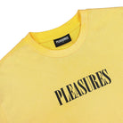 Pleasures Special Heavyweight Shirt Yellow T-Shirts Close-up | Overkill
