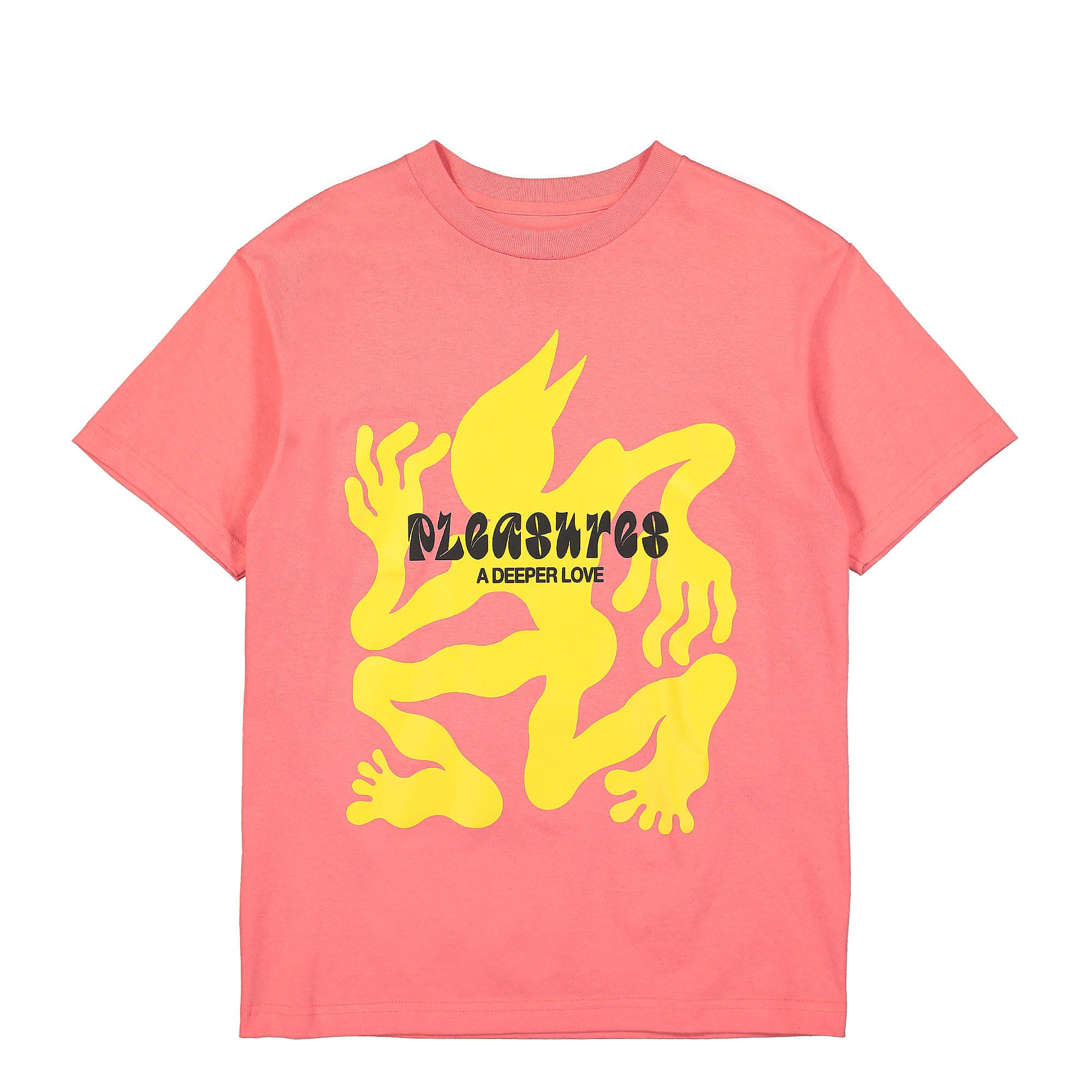 Pleasures Bpms T-Shirt Coral T-Shirts P22SP042 | Overkill