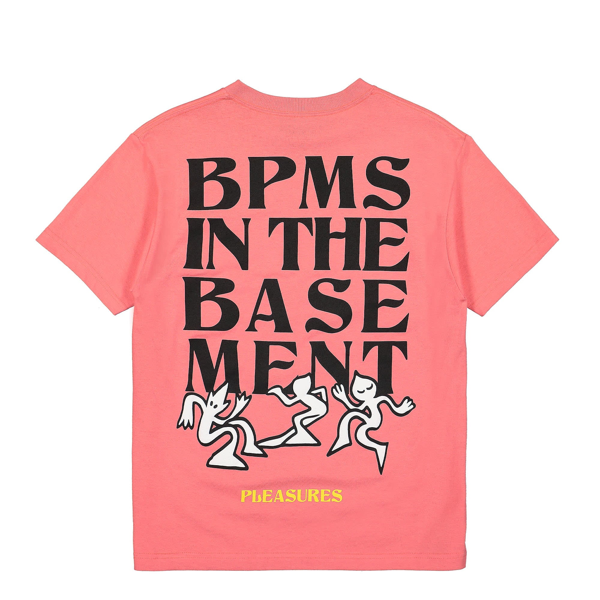 Pleasures Bpms T-Shirt Coral T-Shirts Close-up | Overkill